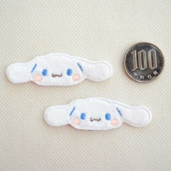 画像3: ワッペン シナモロール サンリオ 2枚組 (3)