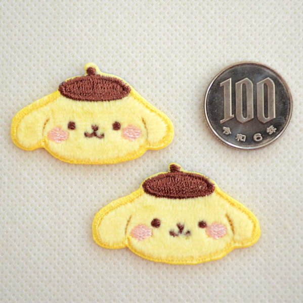 画像3: ワッペン ポムポムプリン サンリオ 2枚組 (3)