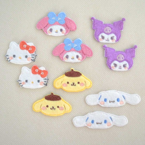 画像5: ワッペン ポムポムプリン サンリオ 2枚組 (5)