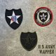 U.S. Army 2nd Infantry Division 第2歩兵師団 ミリタリーワッペン U.S.Army アーミー アメリカ陸軍 アイロン 刺繍 通販