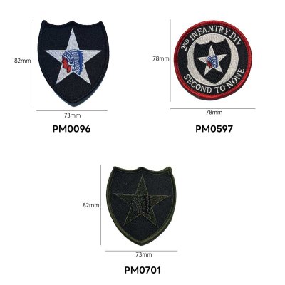 U.S. Army 2nd Infantry Division 第2歩兵師団 ミリタリーワッペン