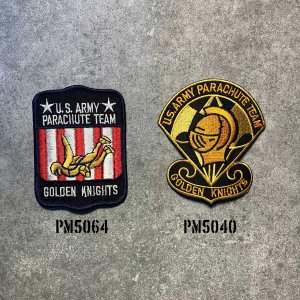 画像2: Golden Knights ミリタリーワッペン U.S.Army アーミー アメリカ陸軍 アイロン 刺繍 通販