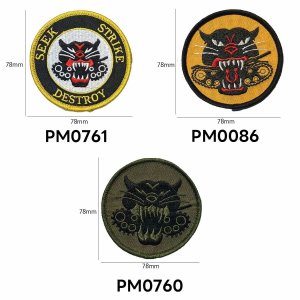画像3: Tank Destroyer Battalions 戦車駆逐大隊 ミリタリーワッペン U.S.Army アーミー アメリカ陸軍 アイロン 刺繍 通販