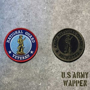 画像1: National Guard ナショナルガード ミリタリーワッペン U.S.Army アーミー アメリカ陸軍 アイロン 刺繍 通販