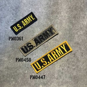 画像2: ミリタリーワッペン タブ U.S.Army Tab アーミー アメリカ陸軍 アイロン 刺繍 通販