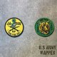 U.S. Army Schools & Training ミリタリーワッペン U.S.Army アーミー アメリカ陸軍 Tiger Land アイロン 刺繍 通販