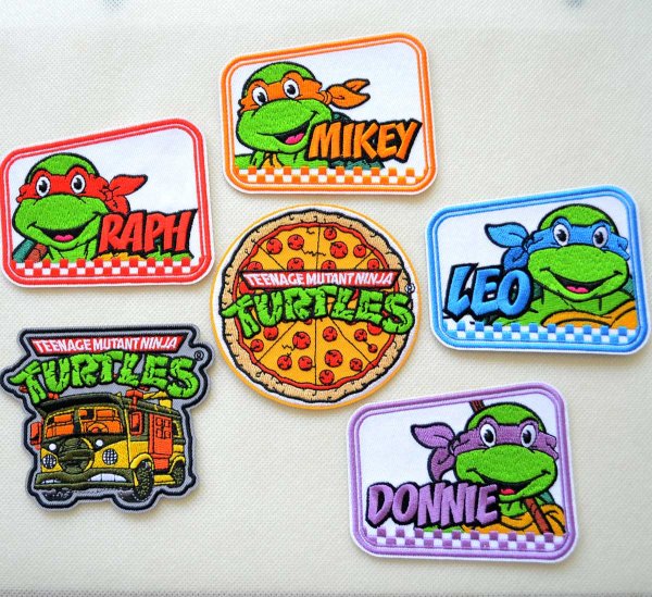 画像3: ワッペン タートルズ ミケランジェロ (3)