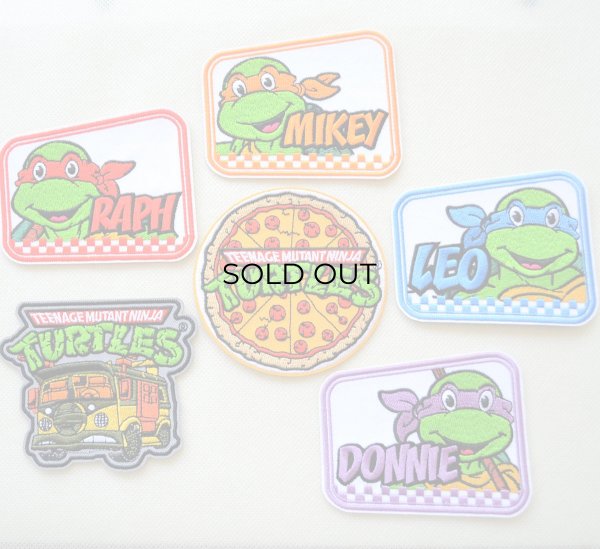 画像3: ワッペン タートルズ ピザ (3)