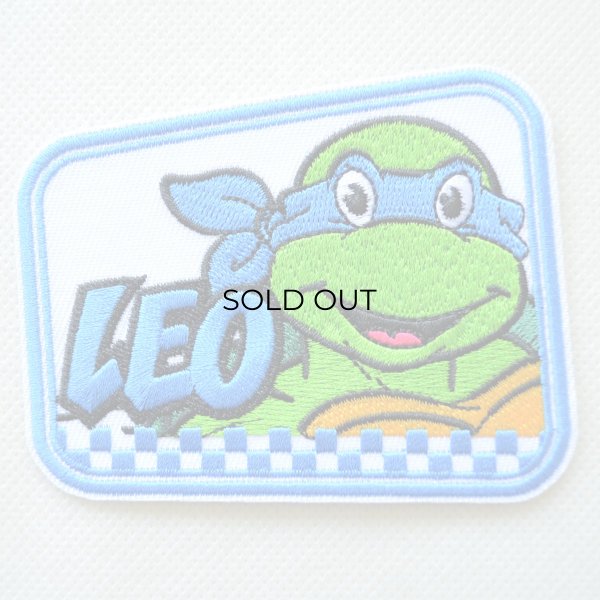 画像1: ワッペン タートルズ レオナルド (1)