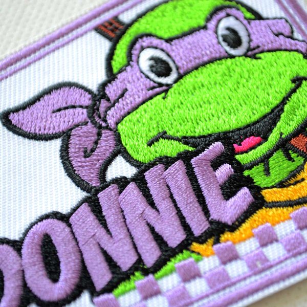 画像2: ワッペン タートルズ ドナテロ (2)