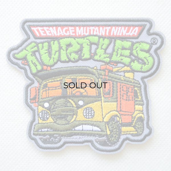 画像1: ワッペン タートルズ バス (1)