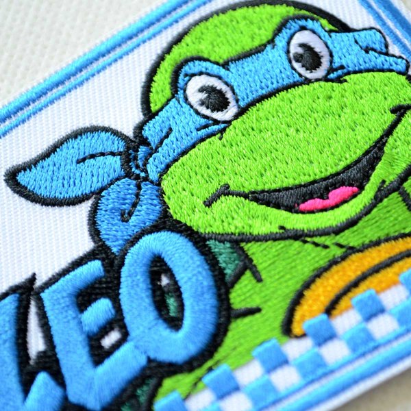 画像2: ワッペン タートルズ レオナルド (2)