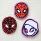 ワッペン スパイダーマン フェイスセット