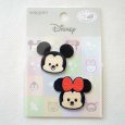 画像3: ワッペン ディズニー ミッキーマウス ミニーマウス ミニ シール アイロン 2枚セット (3)