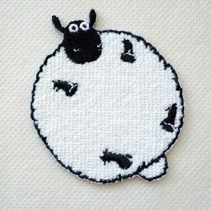 画像1: ワッペン ひつじのショーン シャーリー 30周年 Shaum the Sheep