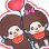 画像2: ワッペン モンチッチ モンチッチくん モンチッチちゃん アイロン おしゃれ 大人向け  (2)