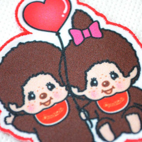 画像2: ワッペン モンチッチ モンチッチくん モンチッチちゃん アイロン おしゃれ 大人向け  (2)