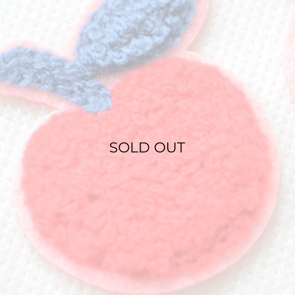 画像2: ワッペン ミッフィー ディックブルーナ りんご サガラ アイロン シール 2枚セット (2)