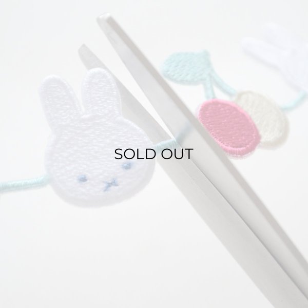 画像4: ワッペン ミッフィー ディックブルーナ さくらんぼ ライン アイロン シール (4)