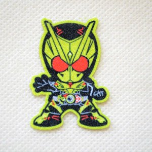 画像1: ワッペン 仮面ライダー ゼロワン アイロン シール