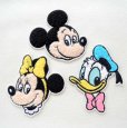 画像4: ワッペン ディズニー ミッキーマウス レトロ サガラ アイロン シール おしゃれ 大人 (4)