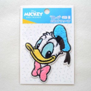 画像3: ワッペン ディズニー ドナルドダック レトロ サガラ アイロン シール おしゃれ 大人