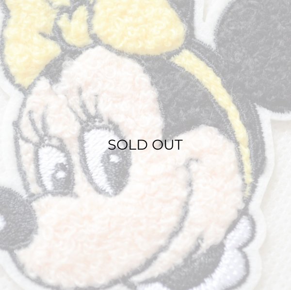 画像2: ワッペン ディズニー ミニーマウス レトロ サガラ アイロン シール おしゃれ 大人 (2)