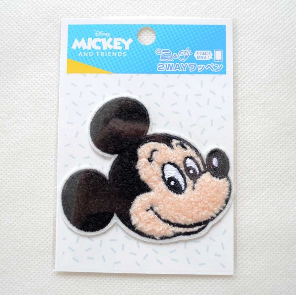 画像3: ワッペン ディズニー ミッキーマウス レトロ サガラ アイロン シール おしゃれ 大人 (3)