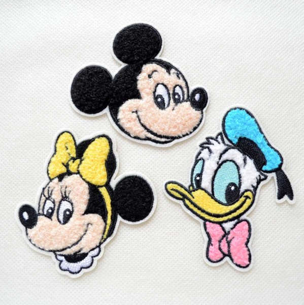 画像4: ワッペン ディズニー ドナルドダック レトロ サガラ アイロン シール おしゃれ 大人 (4)