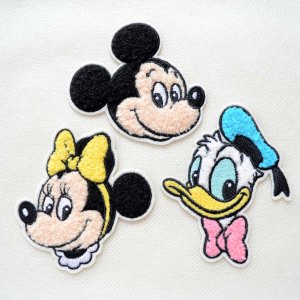 画像4: ワッペン ディズニー ミニーマウス レトロ サガラ アイロン シール おしゃれ 大人