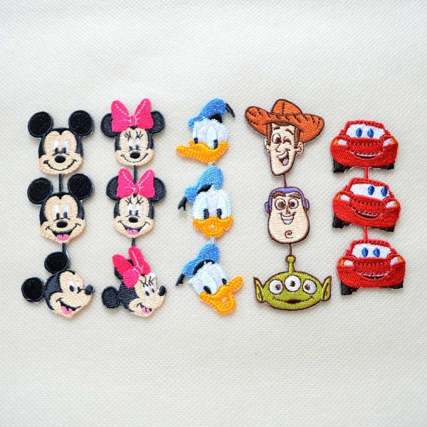 画像6: ワッペン ディズニー ドナルドダック ライン アイロン シール おしゃれ 大人 (6)