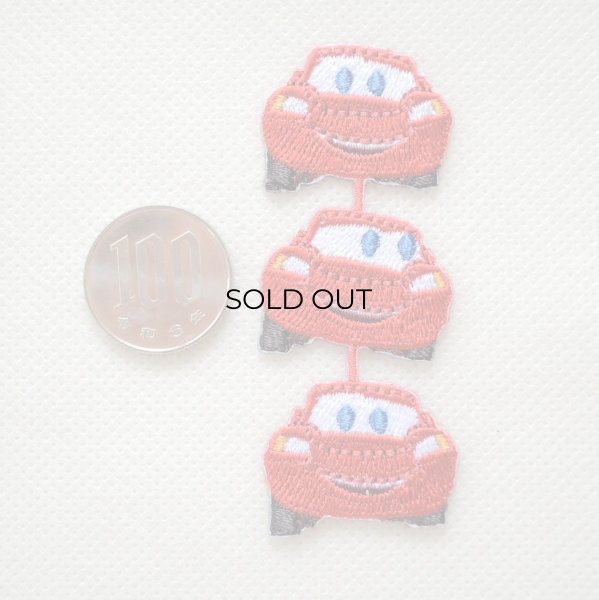 画像3: ワッペン ディズニー カーズ コミカル ライン アイロン シール おしゃれ 大人 (3)