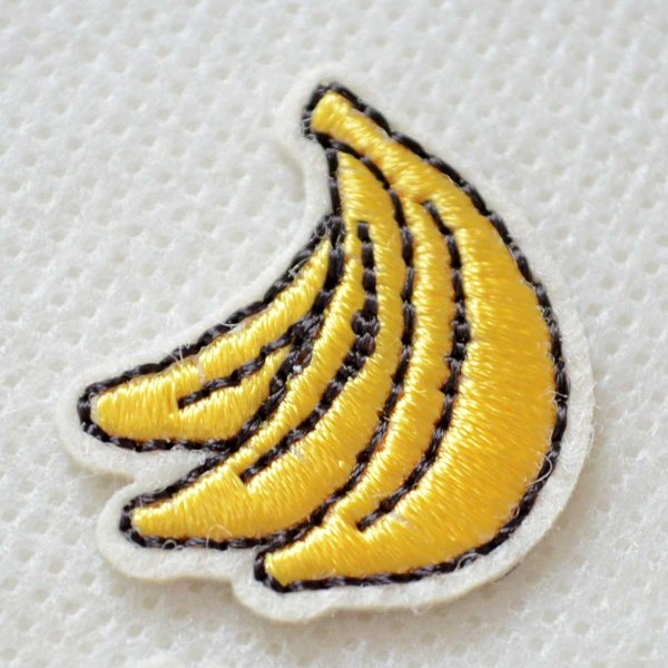 画像3: ワッペン おさるのジョージ フェイス & バナナ CGTV アイロン シール おしゃれ 大人 (3)