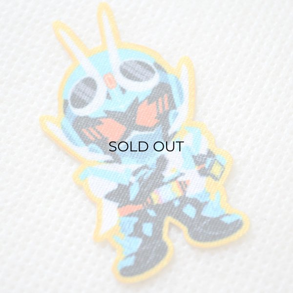 画像2: 仮面ライダー ガッチャード ワッペン アイロン シール ブランド おしゃれ 大人 (2)