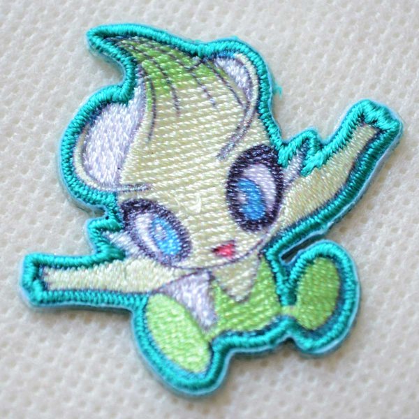 画像2: ポケモン ポケットモンスター セレビィ ワッペン アイロン シール 刺繍 キャラクターグッズ 入園準備 入学準備 (2)