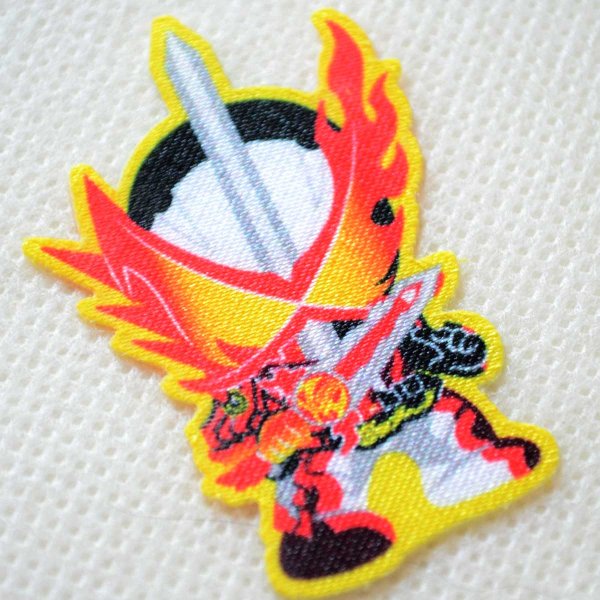 画像2: ワッペン 仮面ライダー セイバー アイロン シール ブランド おしゃれ 大人 (2)