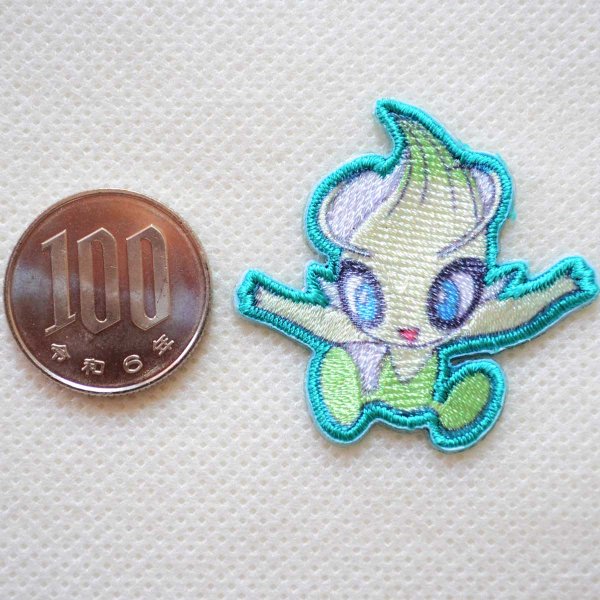 画像3: ポケモン ポケットモンスター セレビィ ワッペン アイロン シール 刺繍 キャラクターグッズ 入園準備 入学準備 (3)