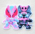 画像1: ワッペン 仮面ライダー リバイス アイロン シール ブランド おしゃれ 大人 (1)