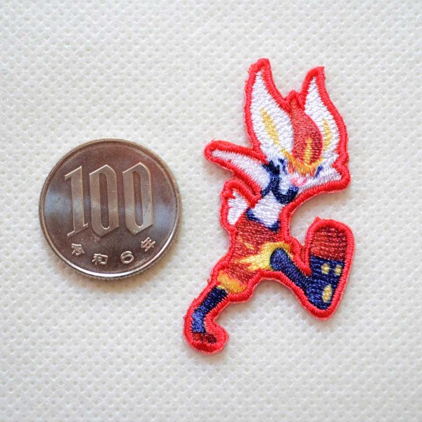 画像3: ポケモン ポケットモンスター エースバーン ワッペン アイロン シール 刺繍 キャラクターグッズ 入園準備 入学準備 (3)