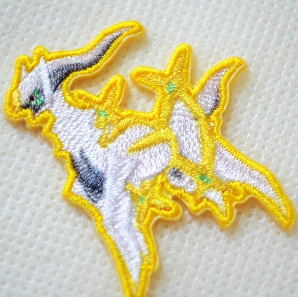 画像2: ポケモン アルセウス ワッペン アップリケ アイロン シール 刺繍 ポケットモンスター キャラクターグッズ 入園準備 入学準備 (2)