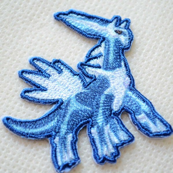 画像2: ポケモン ポケットモンスター ディアルガ ワッペン アイロン シール 刺繍 キャラクターグッズ 入園準備 入学準備 (2)