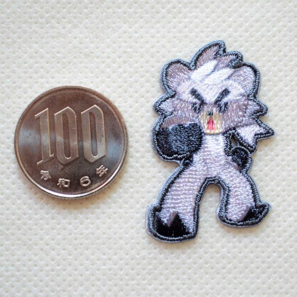 画像3: ポケモン ダクマ ワッペン アップリケ アイロン シール 刺繍 ポケットモンスター キャラクターグッズ 入園準備 入学準備 (3)