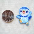 画像3: ポケモン ポッチャマ ワッペン アップリケ アイロン シール 刺繍 ポケットモンスター キャラクターグッズ 入園準備 入学準備 (3)