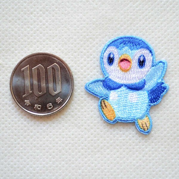 画像3: ポケモン ポッチャマ ワッペン アップリケ アイロン シール 刺繍 ポケットモンスター キャラクターグッズ 入園準備 入学準備 (3)