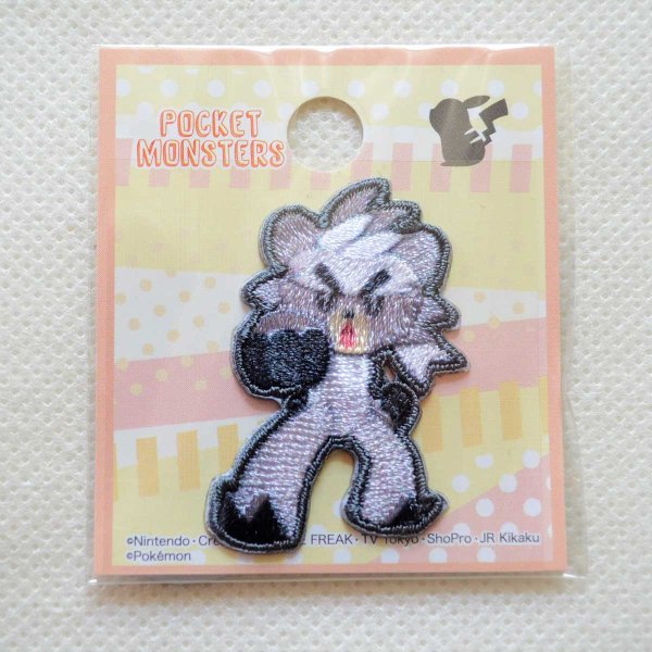 画像4: ポケモン ダクマ ワッペン アップリケ アイロン シール 刺繍 ポケットモンスター キャラクターグッズ 入園準備 入学準備 (4)