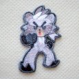 画像1: ポケモン ダクマ ワッペン アップリケ アイロン シール 刺繍 ポケットモンスター キャラクターグッズ 入園準備 入学準備 (1)