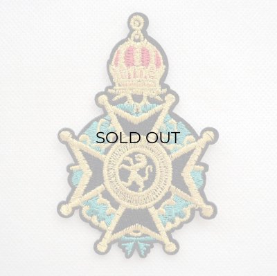 勲章モチーフ 刺繍 エンブレム ワッペン ヨーロピアン風デザイン 勲章モチーフ 刺繍 エンブレム ワッペン ヨーロピアン風デザイン
