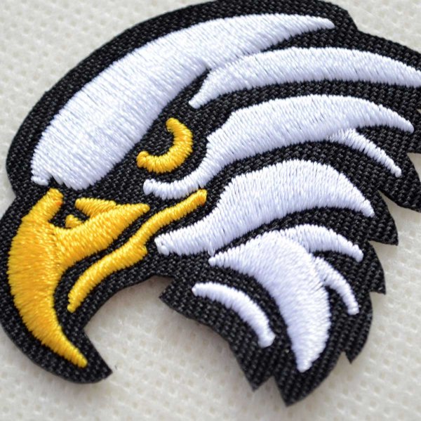 画像2: イーグル ワッペン 刺繍 エンブレム アメリカン・バイカー・ミリタリーファッション 小さめ (2)