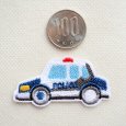 画像3: 刺繍ワッペン パトカー 乗り物シリーズ 男の子に人気 (3)