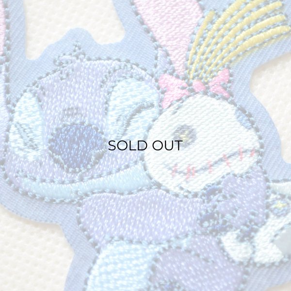 画像2: ディズニー スティッチ スクランプ 刺繍 ワッペン アップリケ アイロン接着 シール対応 手芸 ハンドメイド キャラクターグッズラ アイロン シール おしゃれ 大人 (2)